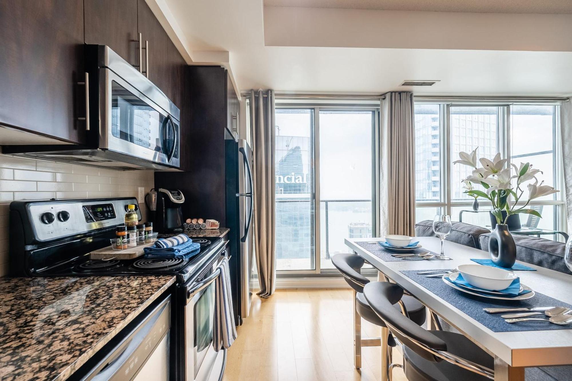 1Br Luxury Condo - Downtown تورونتو المظهر الخارجي الصورة