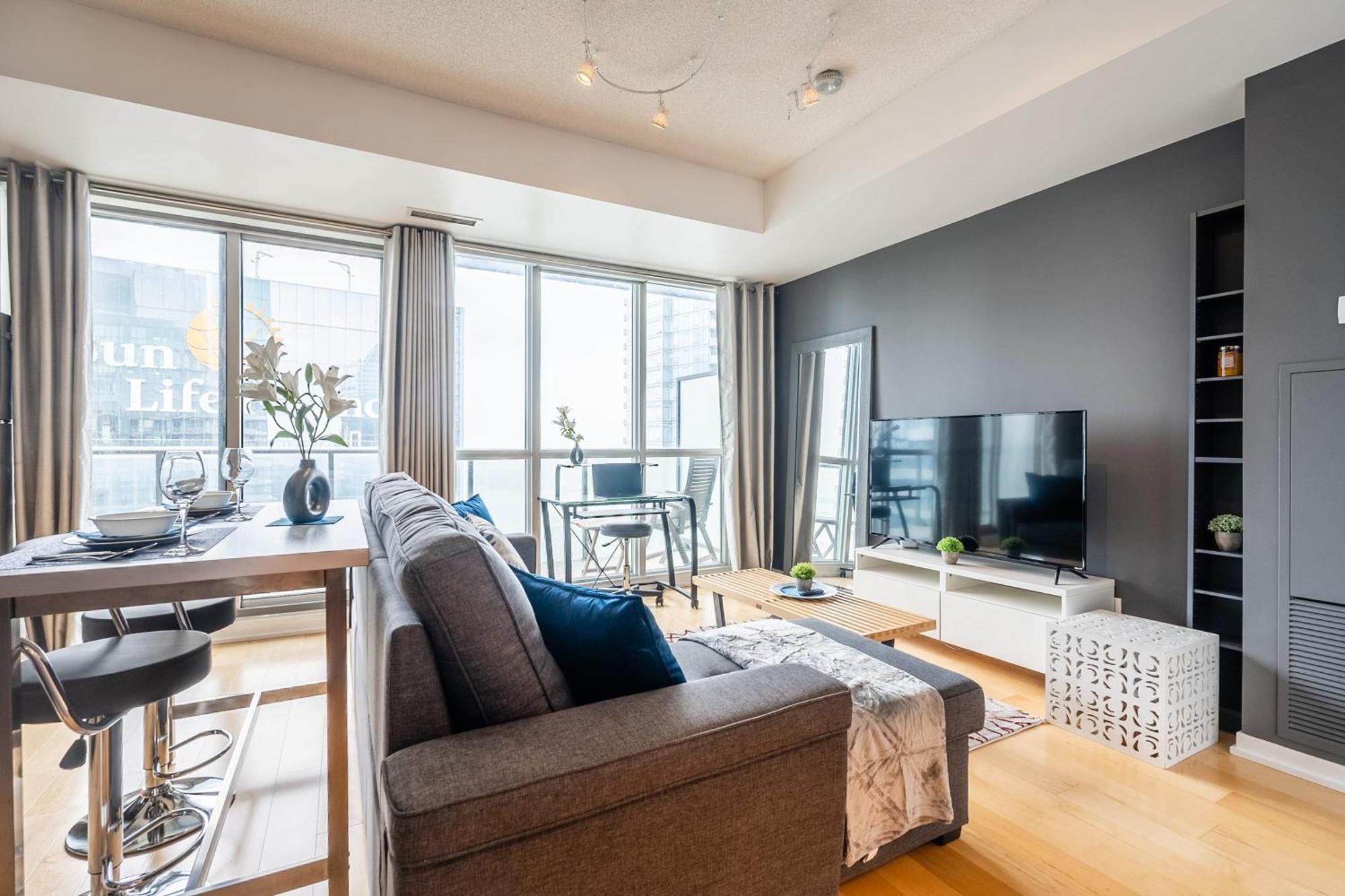 1Br Luxury Condo - Downtown تورونتو المظهر الخارجي الصورة