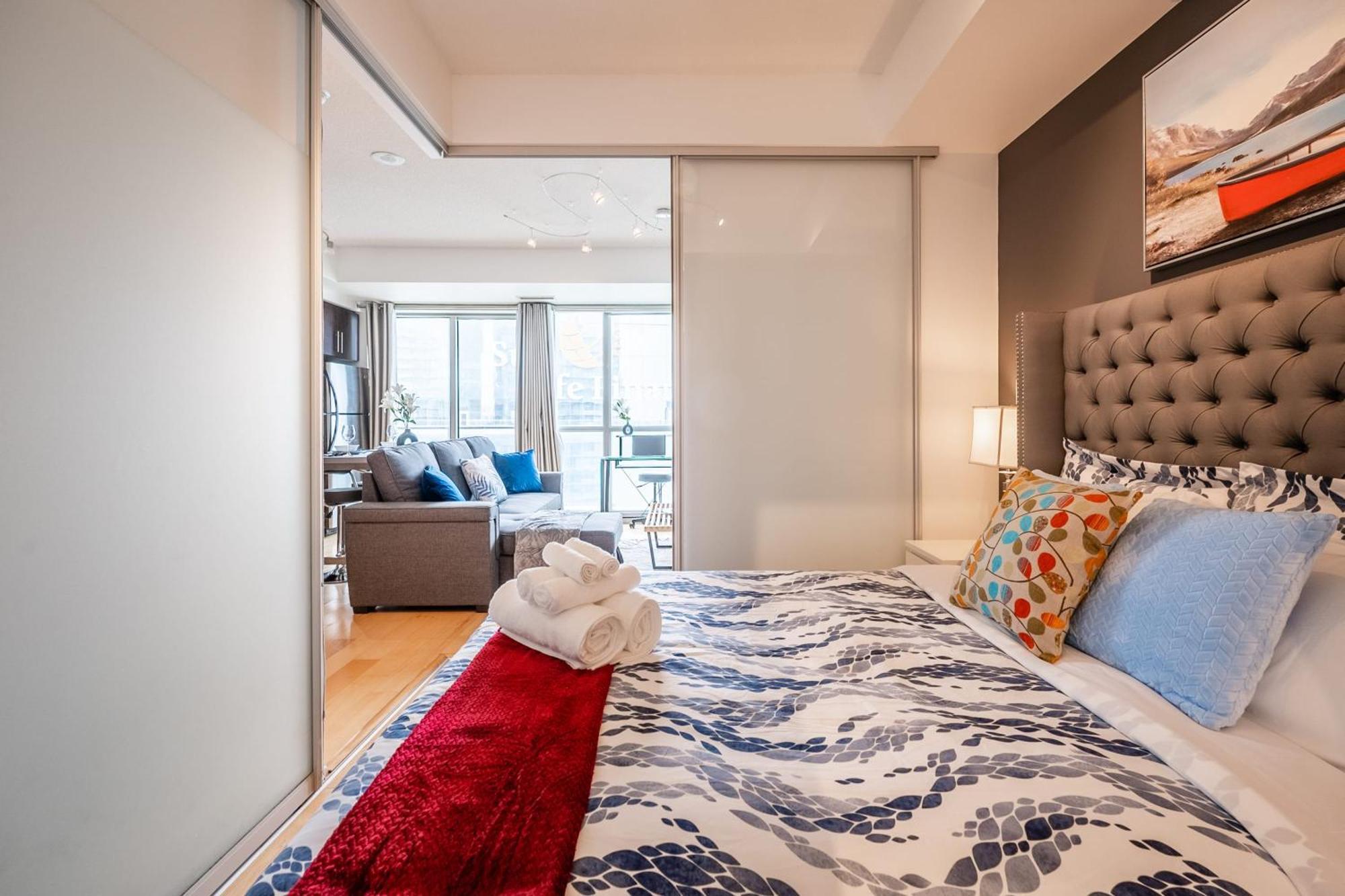 1Br Luxury Condo - Downtown تورونتو المظهر الخارجي الصورة